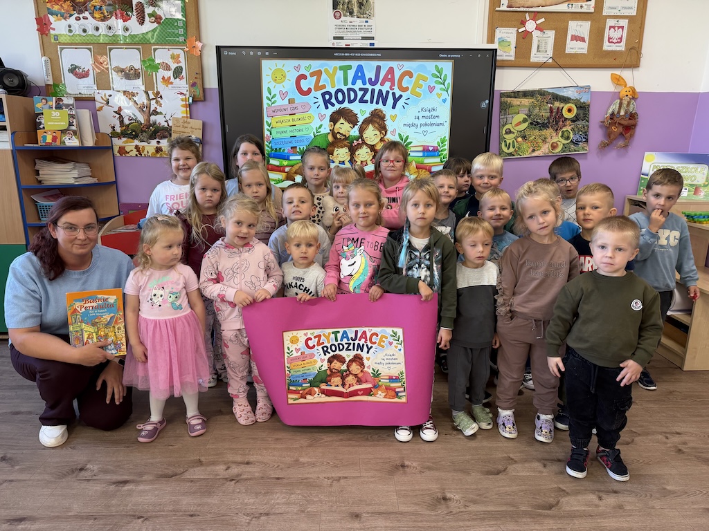 Czytające rodziny w przedszkolu
