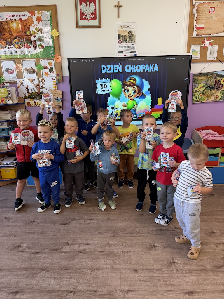 Dzień chłopaka w przedszkolu